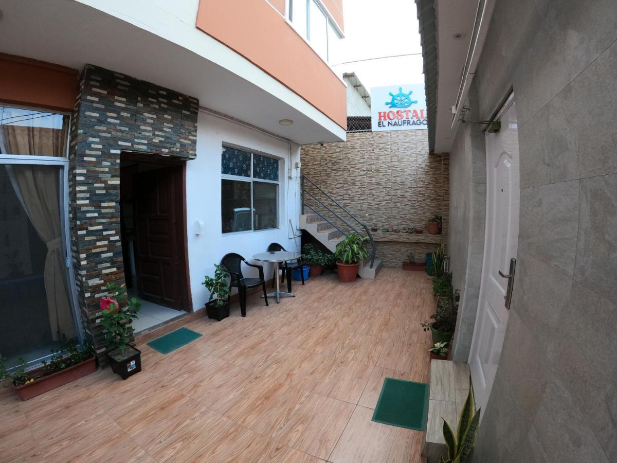 Hostal El Naufrago 1 Manta Exterior foto